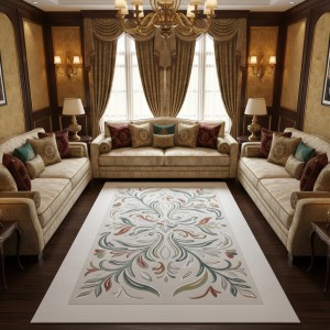سجاد الفن تركي AA187B تيرا مقاس 150*220