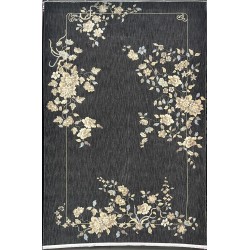 سجاد بوهيمي تركي مود J555AE انتراسيت مقاس 150*220