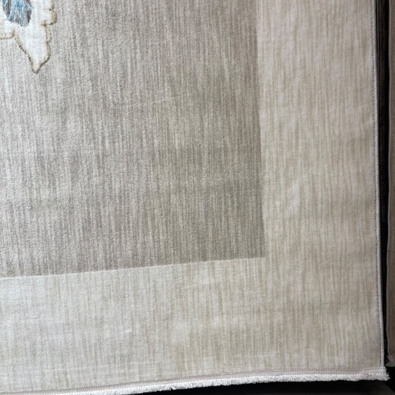 سجاد مود بوهيمي تركي J593AC بيج كريم مقاس 150*220