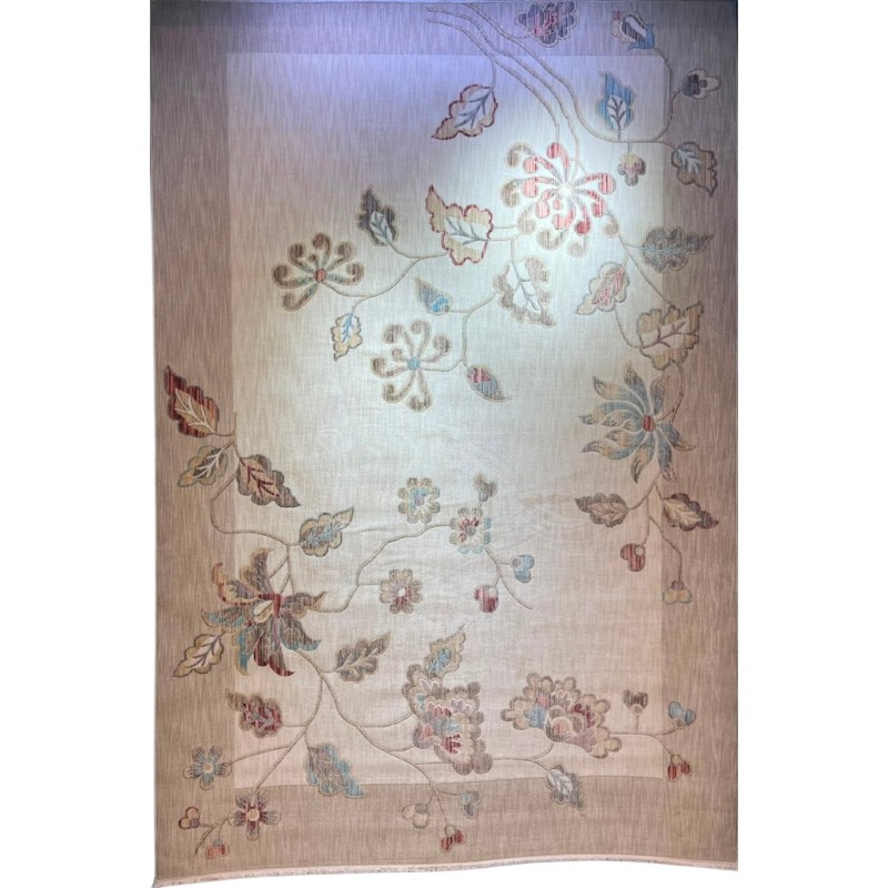سجاد مود بوهيمي تركي J593AC كريم بيج مقاس 200*300
