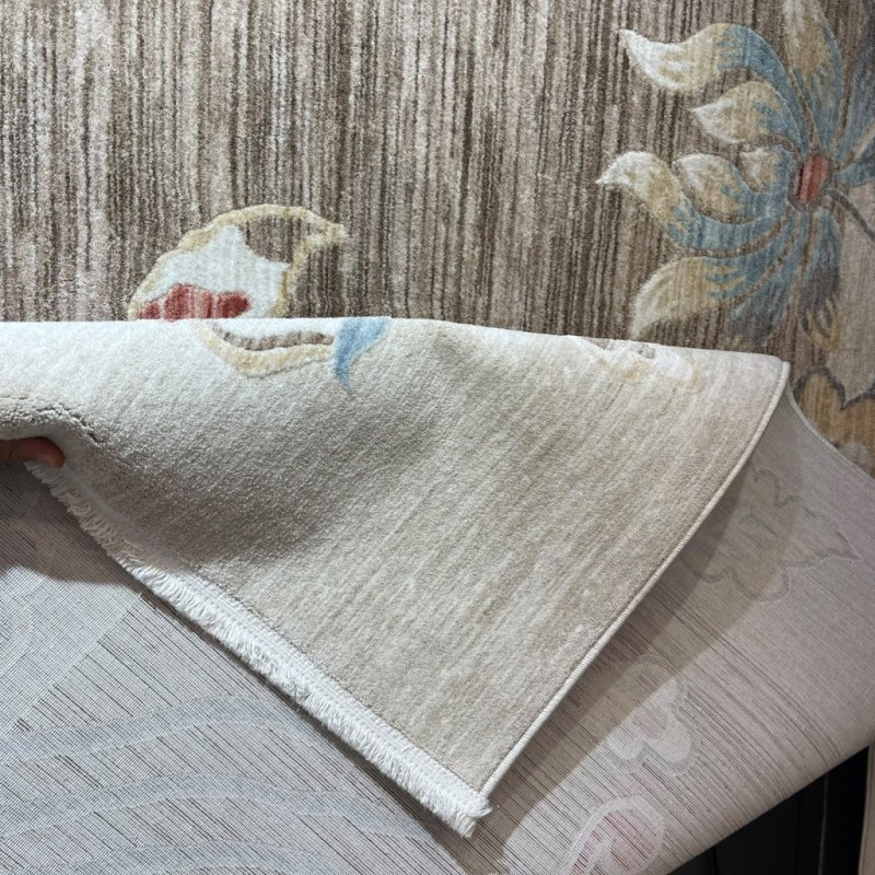 سجاد مود بوهيمي تركي J593AC بني مقاس 80*150