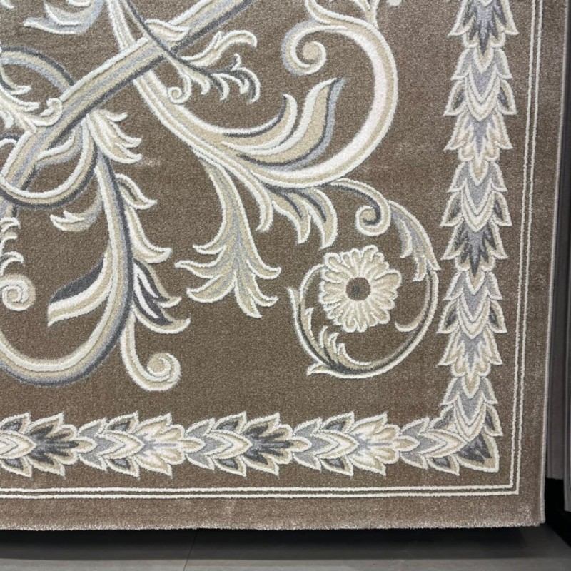 سجاد اويال تركي 9661D بني مقاس 150*220