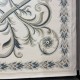 سجاد اويال تركي 9661D ابيض سماوي مقاس 150*220