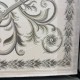 سجاد اويال تركي 9661D ابيض رصاصي مقاس 300*400