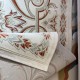 سجاد اويال تركي 9661D ابيض تيرا مقاس 200*300