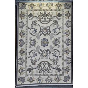 سجاد تركي فلــورانـسـيا 634 نقش فرنسي لون رصاصي فاتح مقاس 50*80 سجاد تركي فلــورانـسـيا 634 نقش فرنسي لون رصاصي فاتح مقاس 50*80