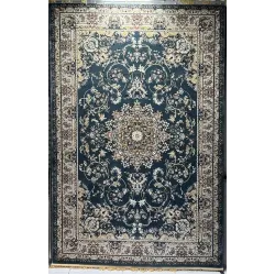 سجاد تركي مرسيليا 2799A كلاسيك مظغوط فاخر سماوي مقاس 400*600
