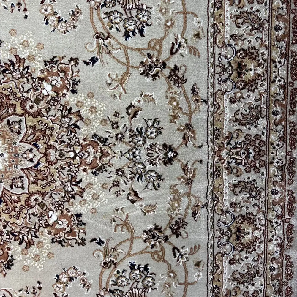 سجاد تركي مرسيليا 2799A كلاسيك مظغوط فاخر كريم مقاس 400*500