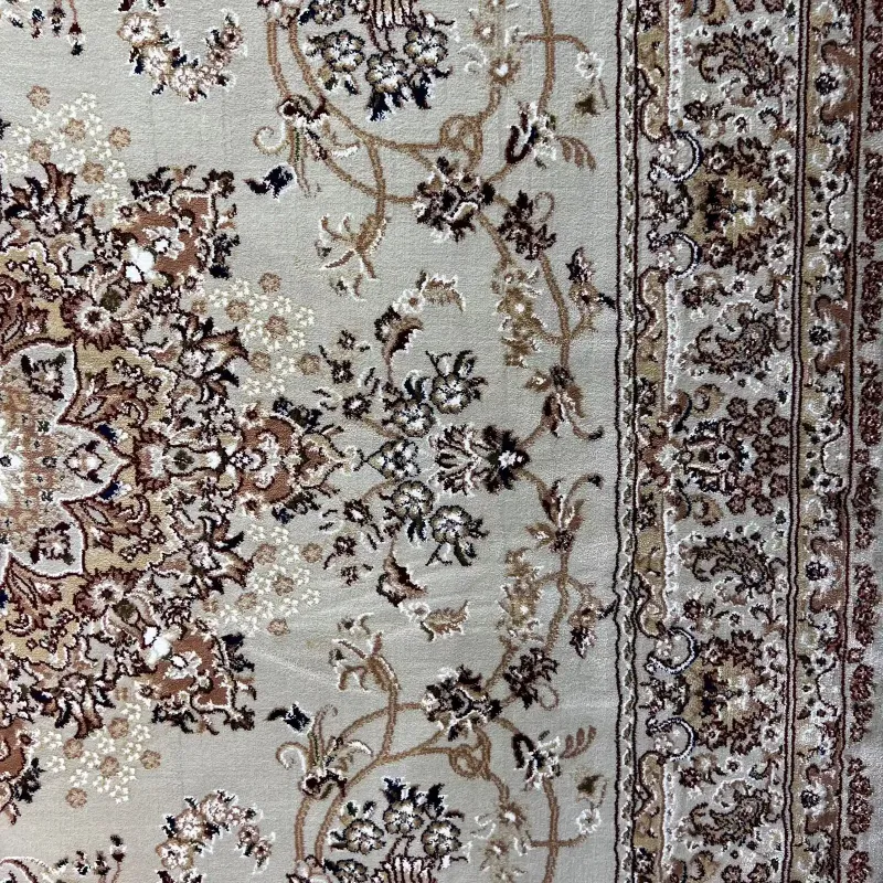 سجاد تركي مرسيليا 2799A كلاسيك مظغوط فاخر كريم مقاس 200*300