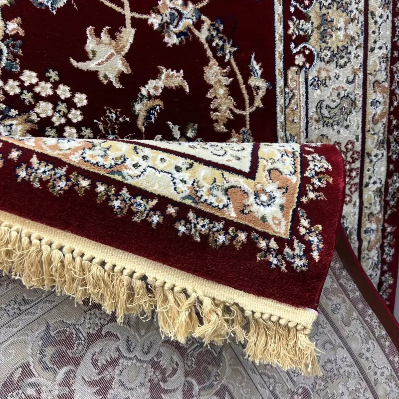 سجاد تركي مرسيليا 2799A كلاسيك مظغوط فاخر احمر مقاس 100*200